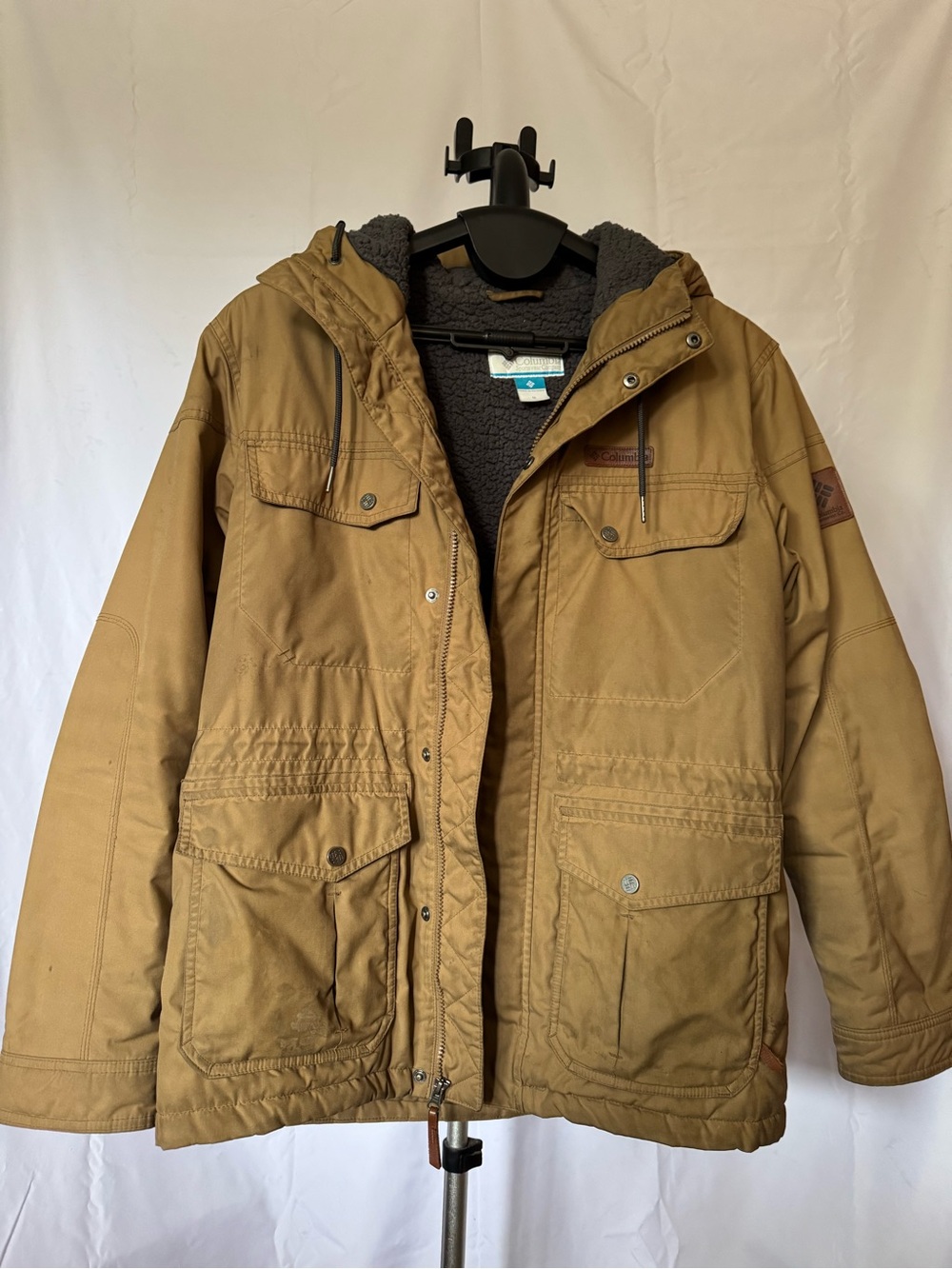 Columbia Men's Hooded Field Jacket - Brown